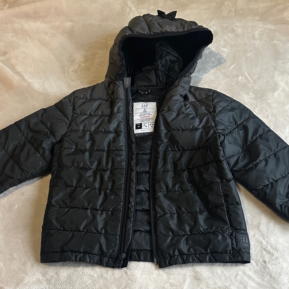 GAP Kids  dinosaur hood  light weight Puffer Jacket